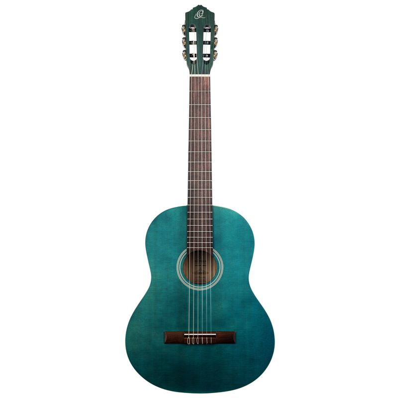 Ortega RST5MOC Klassisk gitar 4/4 Size, Satin Ocean Blue