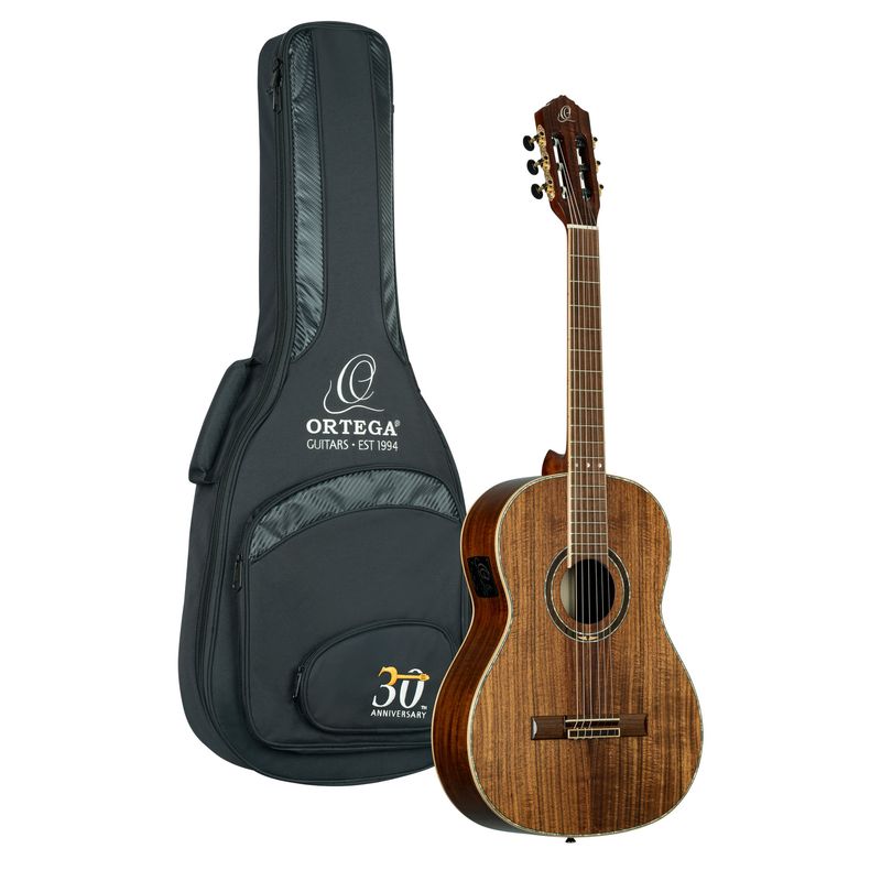 Ortega RE30TH-ACA Nylonstr. gitar m.mik, 30th Anniversary