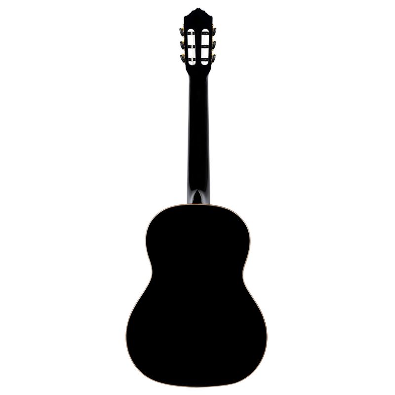 Ortega R221BK-L Klassisk gitar 4/4 Size, Gloss Black, Left