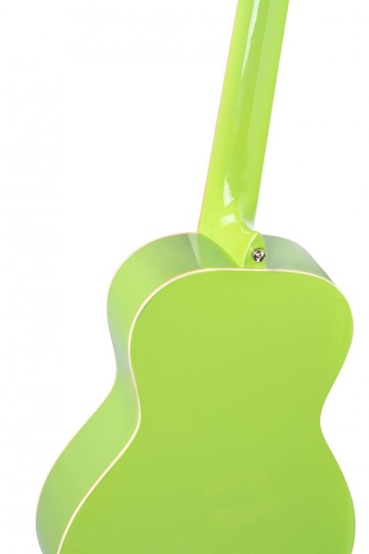 Ortega RGA-GAP Klassisk gitar Parlor body, Gaucho, Green Apple