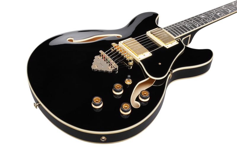 Ibanez AS93SP-BK Elgitar gitar, Artcore Expressionist