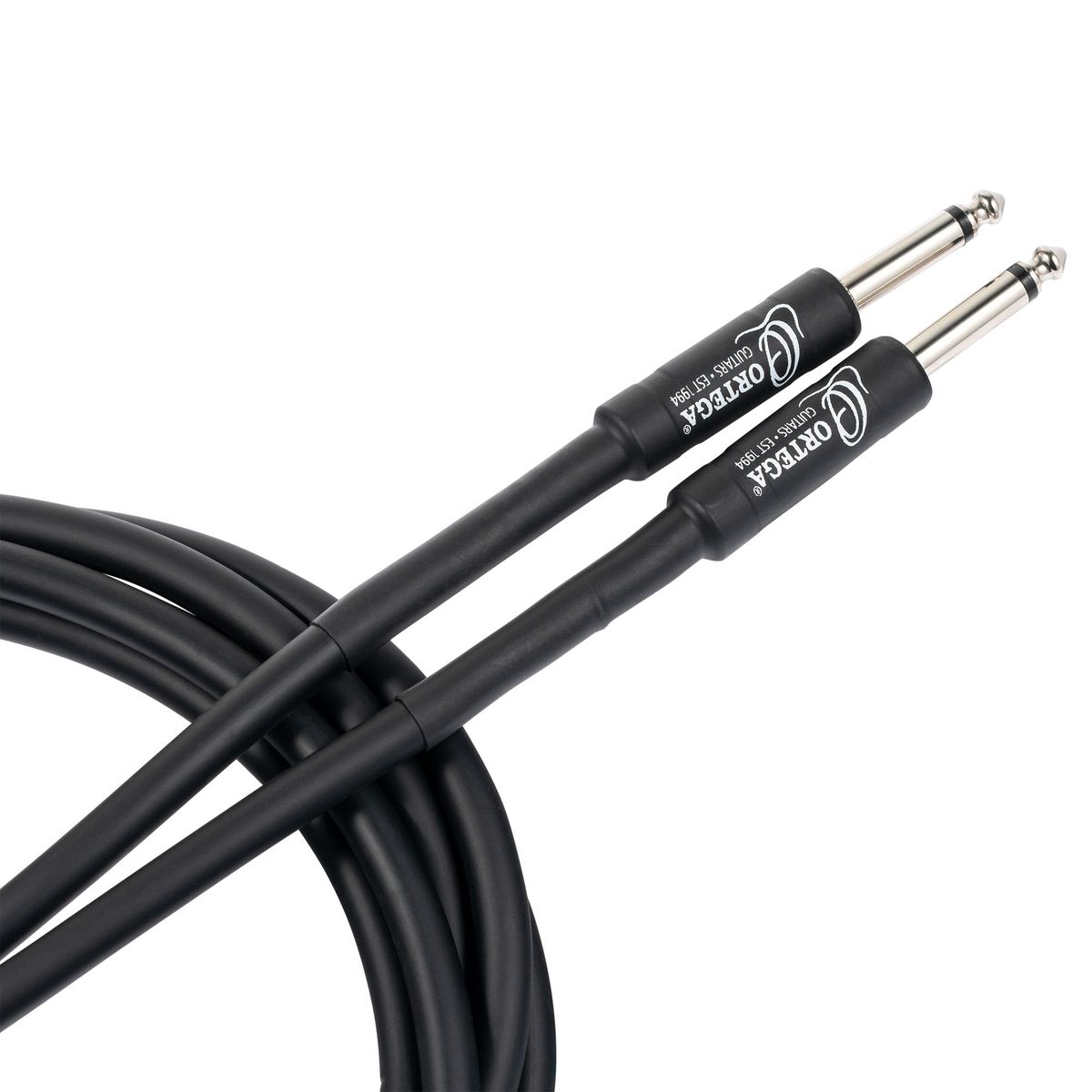 Ortega OECISPV-5 Instrument cable 5 ft, Straight/Straight PVC plugs