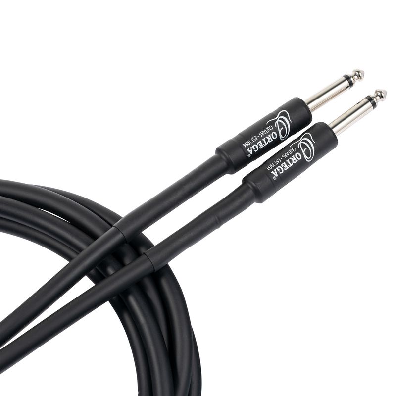 Ortega OECISPV-5 Instrument cable 5 ft, Straight/Straight PVC plugs