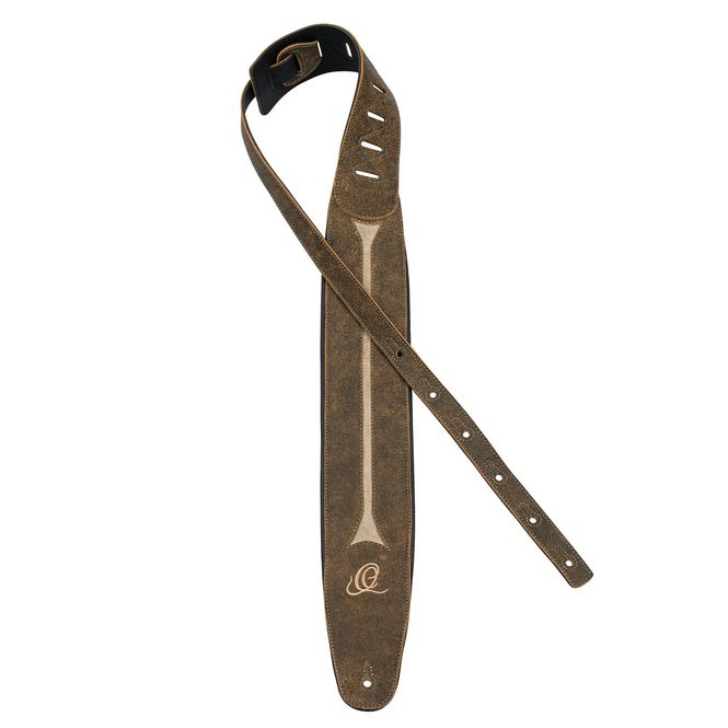 Hovedbilde Ortega OSBS-3 Bass Leather strap, 90mm 3-layer - ...