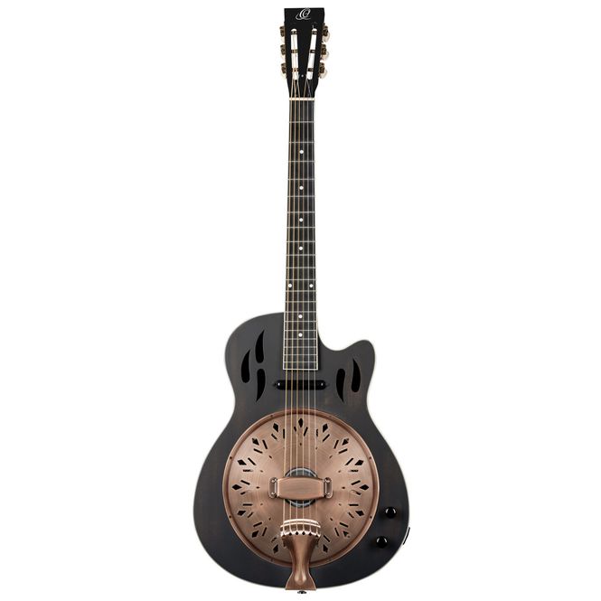 Hovedbilde Ortega RRG40CE-DBK Resonator gitar, Americana ...