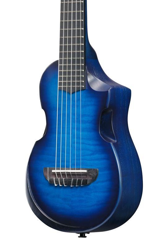 Ibanez AUP10FMNE-TBO Piccolo gitar Nylon m/mik, bag, 6-str.