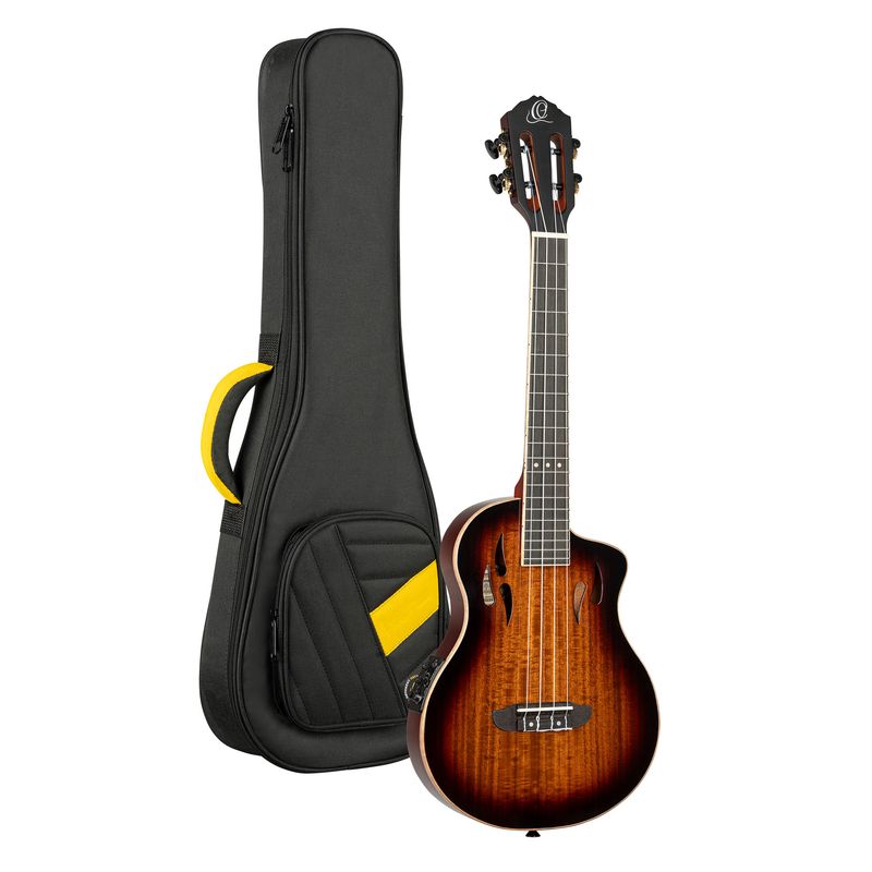 Ortega RTPX-U-ACA Tenor ukulele med mik, Tourplayer