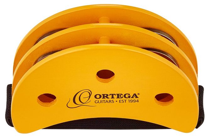 Hovedbilde Ortega OGFT Guitarist Foot Tambourine, Orange