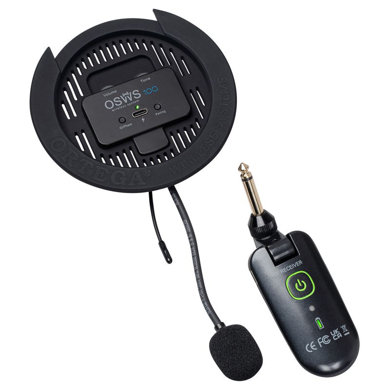 Ortega OSWS100 Digital wireless system, Western guitar