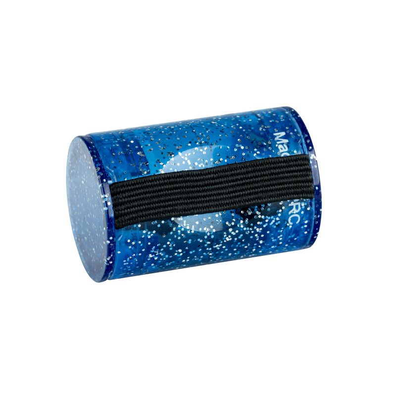 Ortega OFS-BLS Plastic Finger Shaker, Blue Sparkle