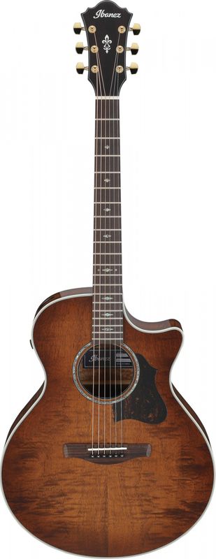 Ibanez AE340FMH-MHS Western gitar med mik