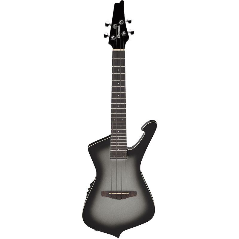 Ibanez UICT100-MGS Ibanez Ukulele m/mik, bag  Iceman - Metallic Gray
