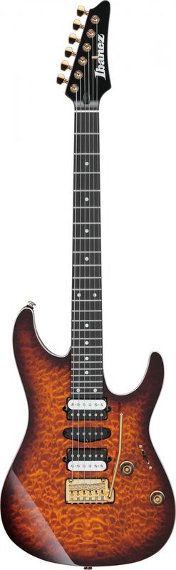 Ibanez AZ47P1QM-DEB Elgitar med gigbag, Premium AZ