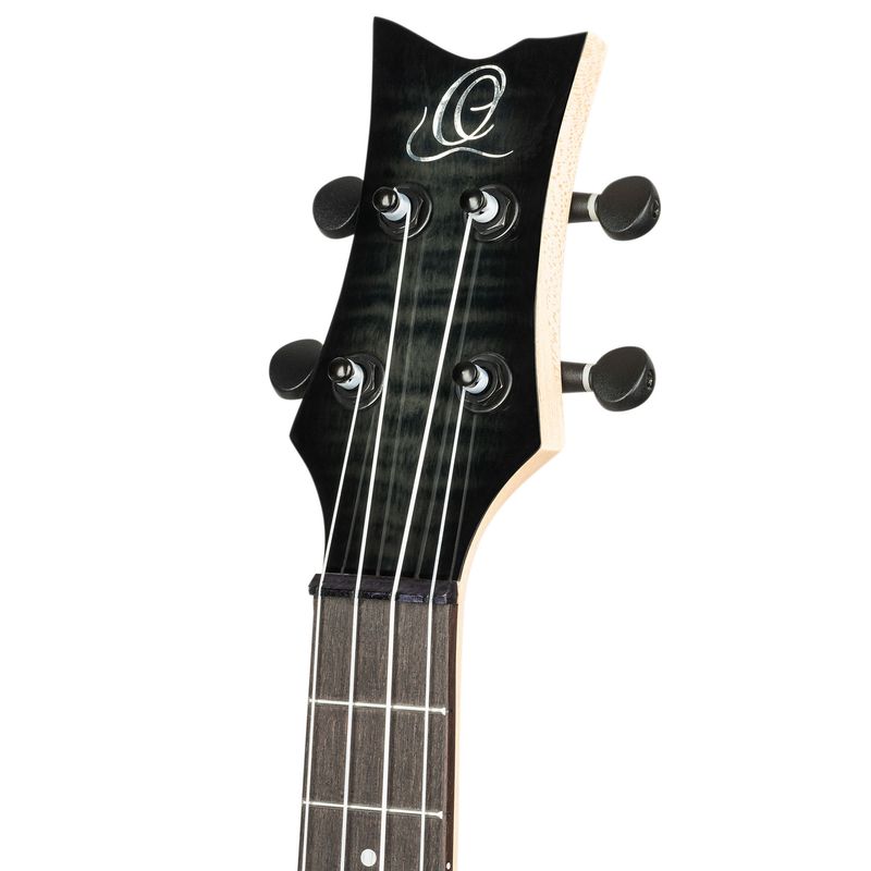 Ortega NEO-U-TGB-L Tenor ukulele med mik, Solid body, Left