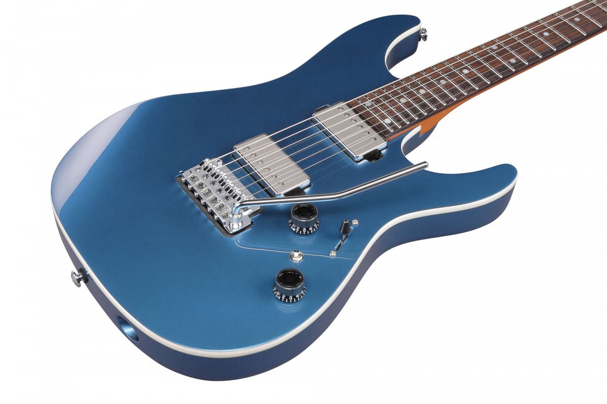 Ibanez AZ42P1-PBE Elgitar med gigbag, Premium AZ