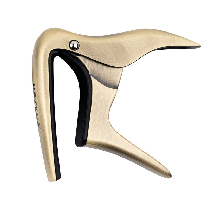 Ortega BGCAPO Capo Bluegrass, Brushed Brass