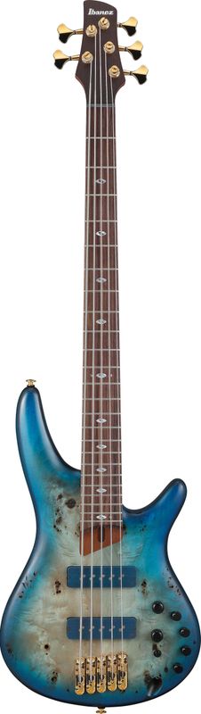 Ibanez SR6605-GFB Elbas med Hardcase, Prestige 5-str.