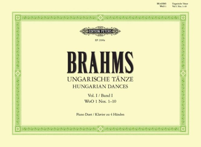 Hovedbilde Johannes Brahms - Hungarian Dances Vol.1