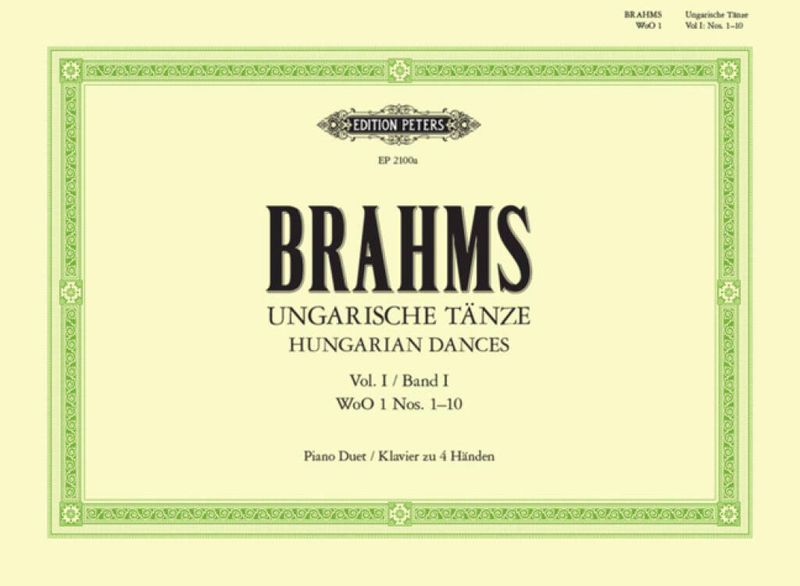 Johannes Brahms - Hungarian Dances Vol.1
