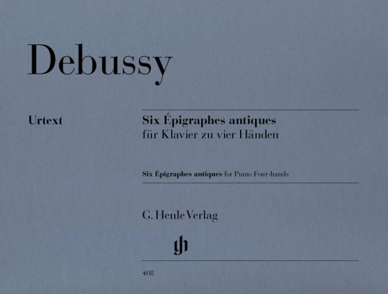 Claude Debussy - Six Epigraphes Antiques - Piano Duet