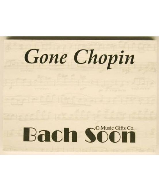 Hovedbilde Gone ChopinBach Soon Sticky Pad