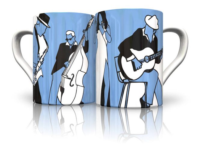 Hovedbilde Blues Bone China Mug