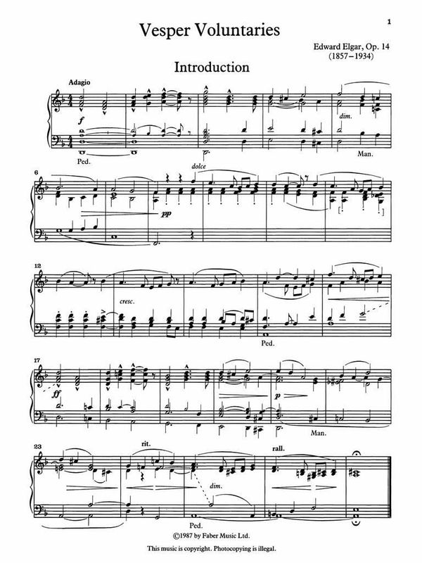 Vesper Voluntaries Op.14