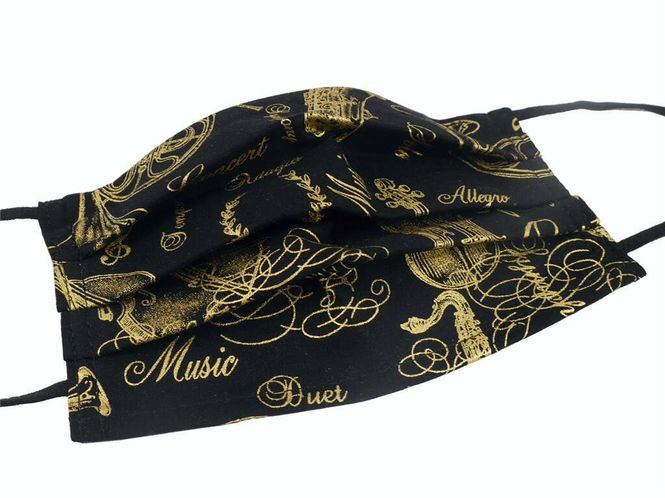 Hovedbilde Face Covering Music Design 39 (Cotton) 18,5*9,5 ...