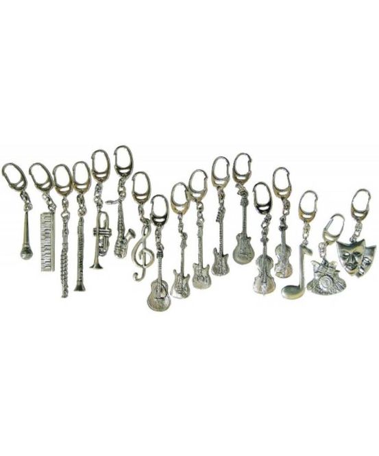 Hovedbilde Pewter Keyring Keyboard