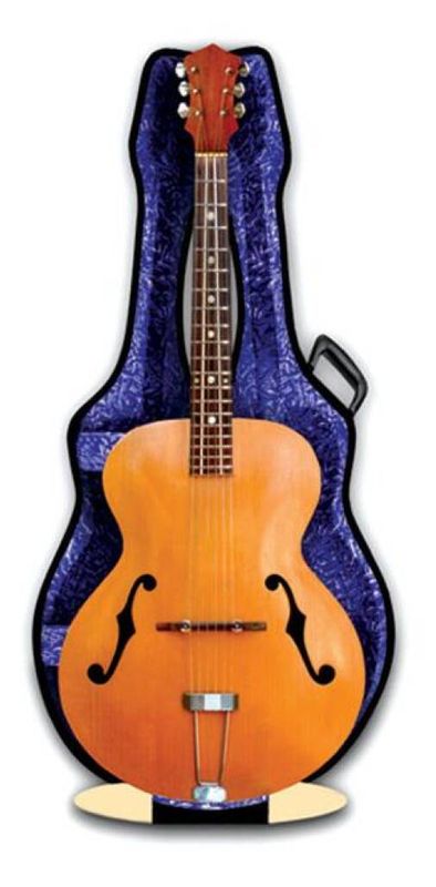 3D Card Archtop Guitar