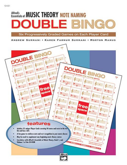 Hovedbilde Double Bingo Game - Note Naming