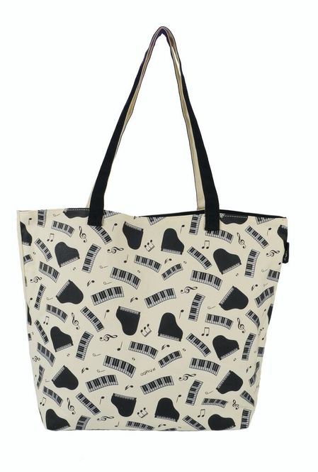 Hovedbilde City Shopper piano & keys black/silver
