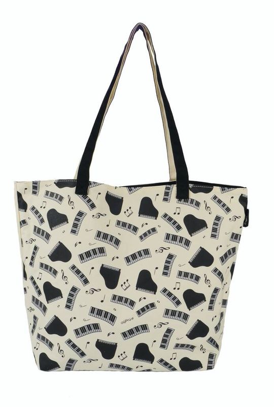 City Shopper piano & keys black/silver