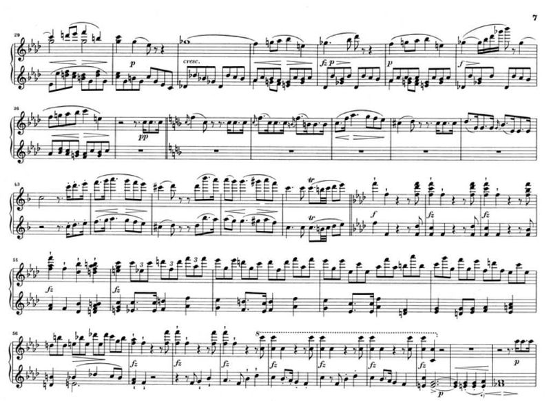 Franz Schubert - Fantasie F-Moll Fur Klavier Zu Vier Handen D.940