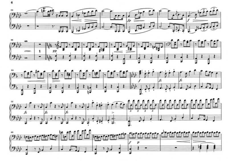 Franz Schubert - Fantasie F-Moll Fur Klavier Zu Vier Handen D.940