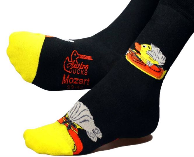 Hovedbilde Austroducks Socks Mozart Design
