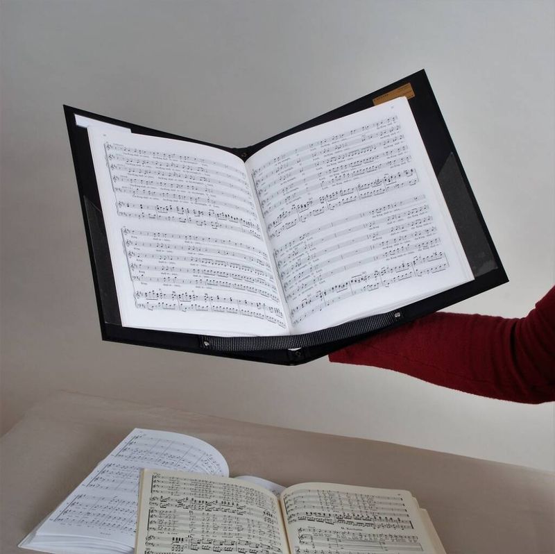 Classique Black Notemappe
