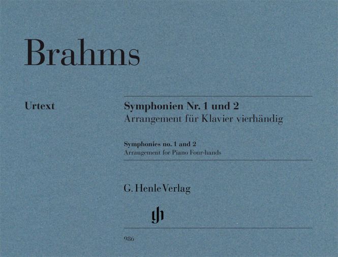 Hovedbilde Johannes Brahms - Symphonies Nos. 1 and 2 - Piano Four-hands