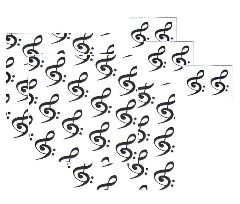 Wrap Pack Treble & Bass Clefs