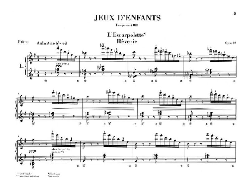 Georges Bizet - Jeux D'Enfants Op. 22