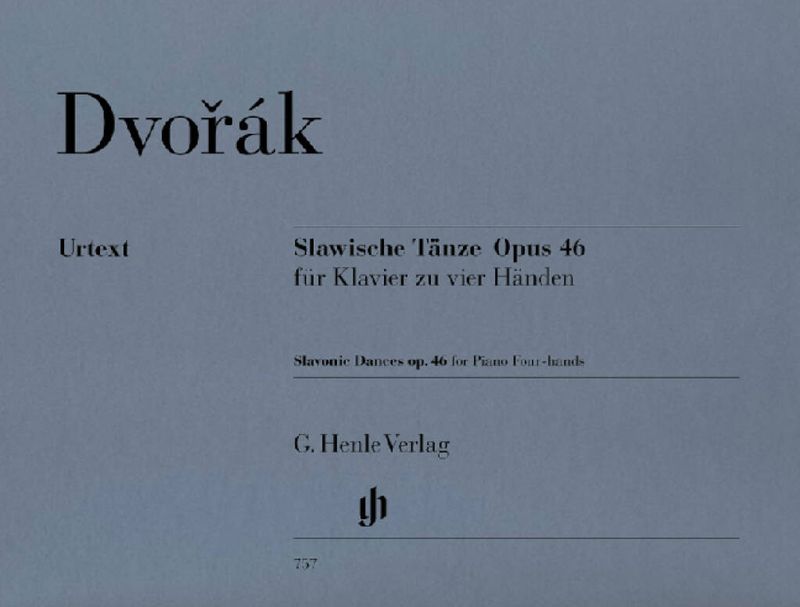 Antonín Dvořák - Slavonic Dances Op. 46 For Piano Four-hands
