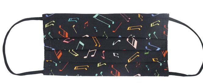 Hovedbilde Face Covering Music Design 18 (Cotton) 18,5*9,5 ...