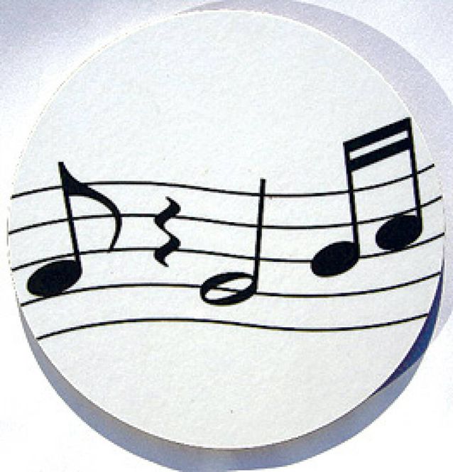 Hovedbilde Mugmats Wavy Music White