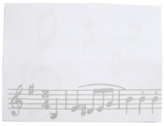 Hovedbilde Music Notes Sticky Pad