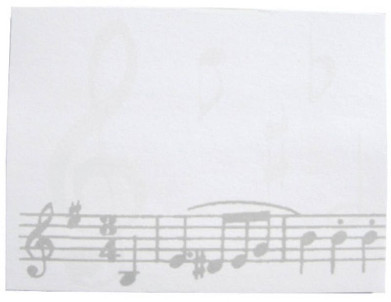 Music Notes Sticky Pad