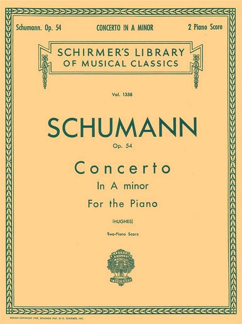 Hovedbilde Robert Schumann - Concerto in A Minor, Op. 54 (2-piano score)