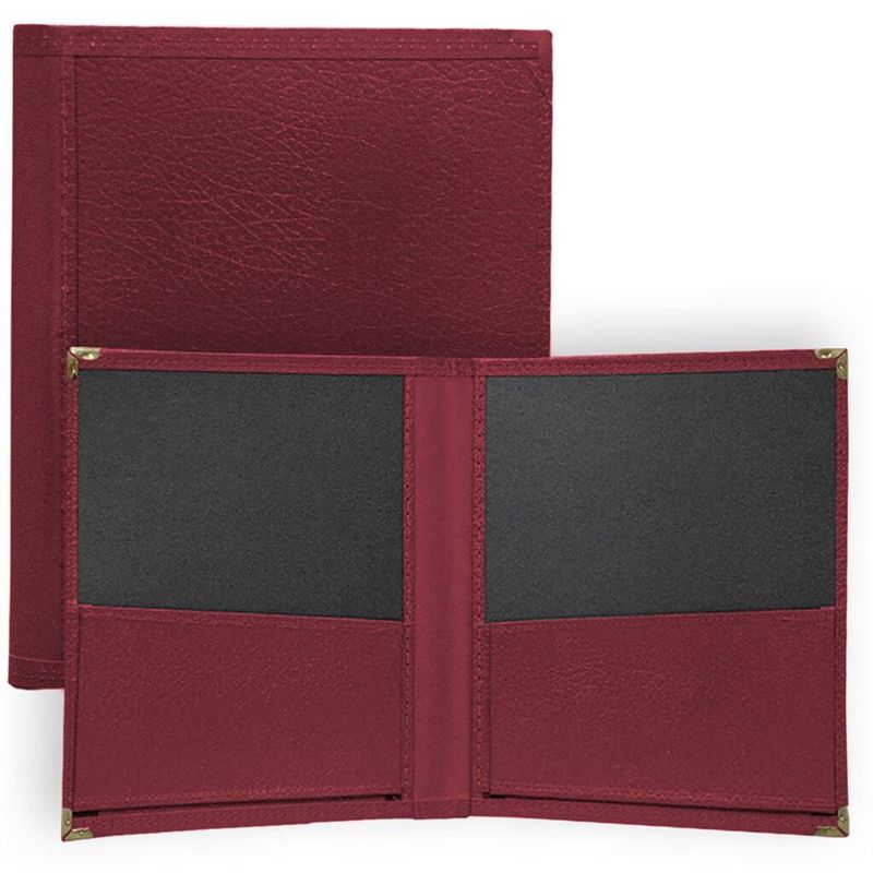 Deluxe Folio-Maroon Notemappe