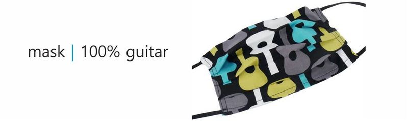 Face Covering Music Design 26 (Cotton) 18,5*9,5 cm