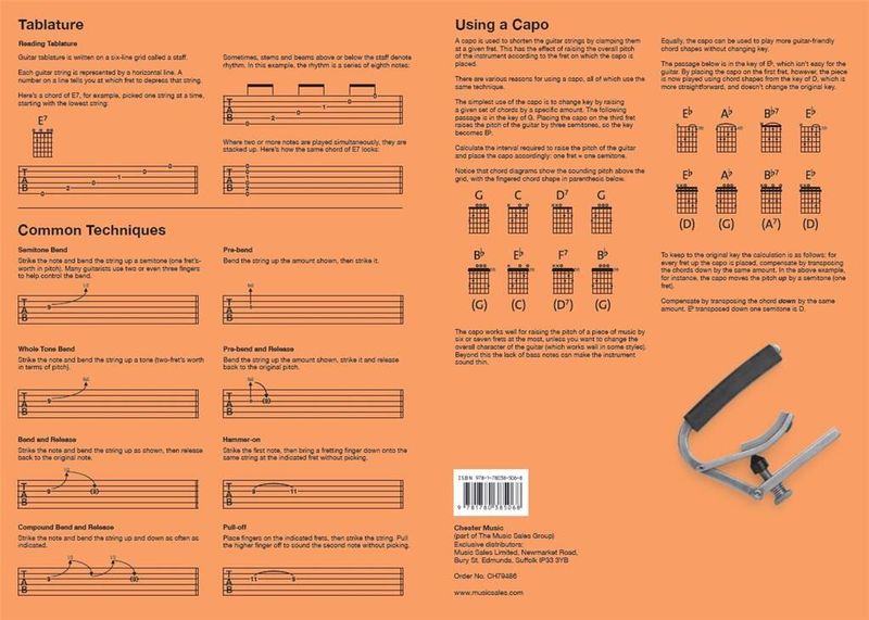 Chester Guitar Fingering Chart