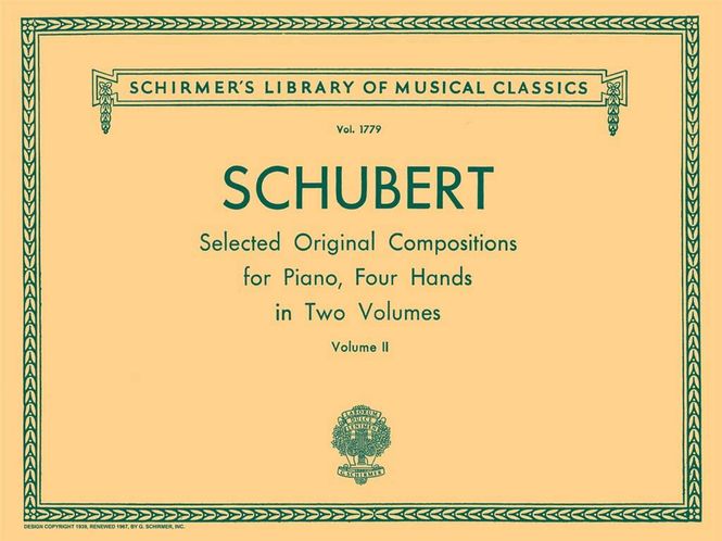 Hovedbilde Franz Schubert - Original Compositions for Piano - Volume 2